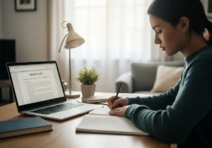 Estudiar virtualmente: guía para organizar tu rutina en casa